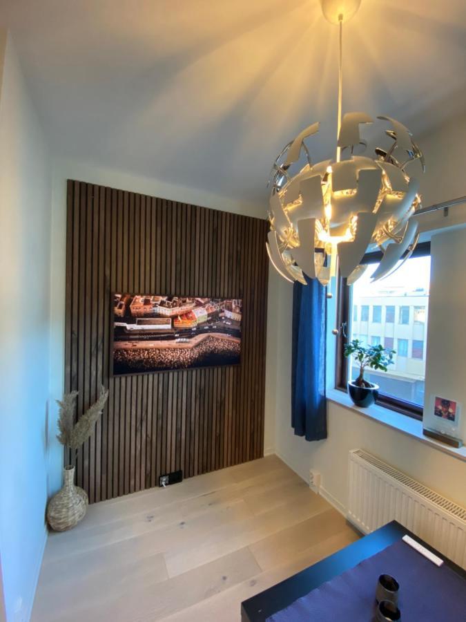 Moderne Leilighet Midt I Sentrum Av Fredrikstad Bagian luar foto
